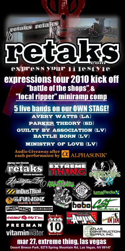 Retaks Expressions Tour - Extreme Thing 2010
